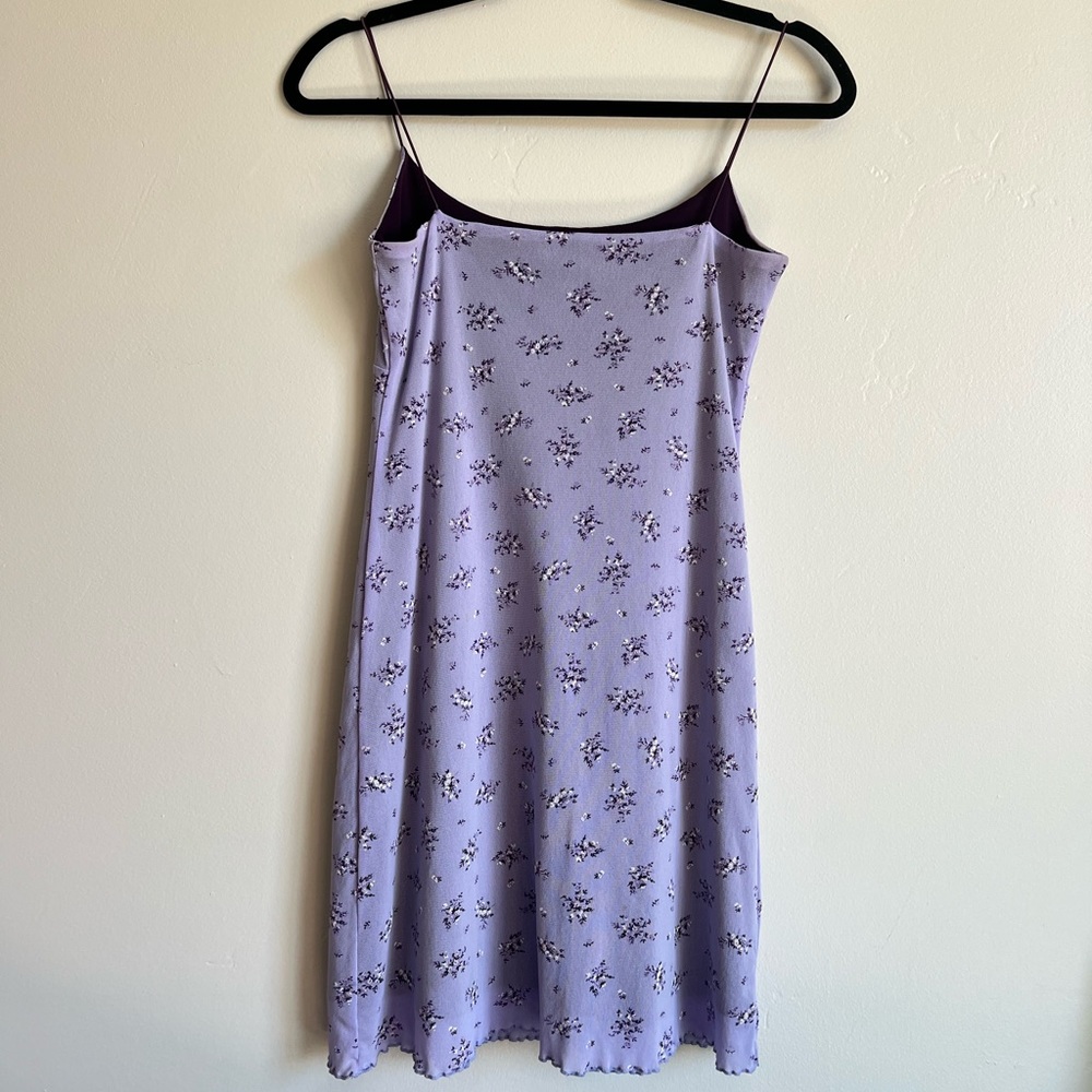 Vintage purple floral top